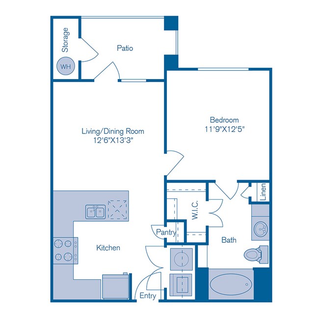 Floorplan - Bridge at Southpark Meadows