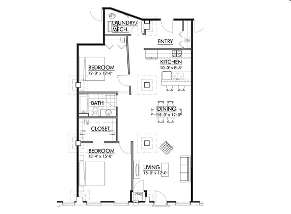 2BR/2BA - Otto Milk Condominiums