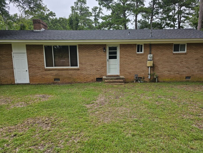 Back door rear of house - 202 Magnolia Dr