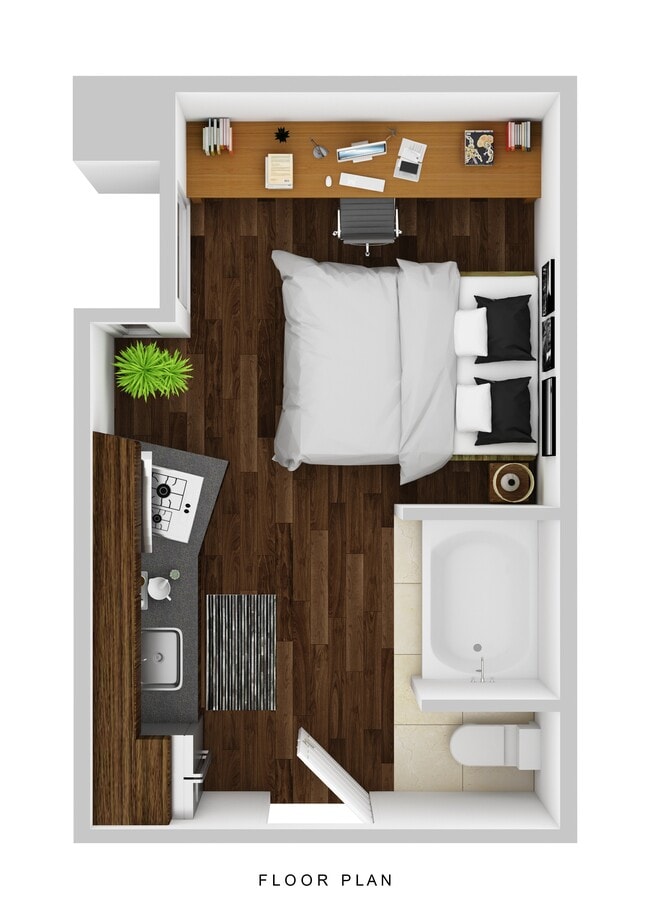 Floorplan - The 211 Apartments