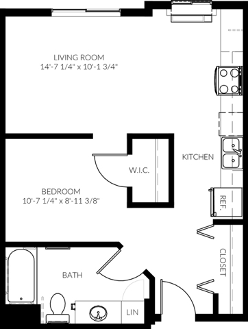 Floorplan - The Madison Studios