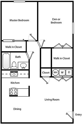 Floorplan - Fort Meigs at Levis