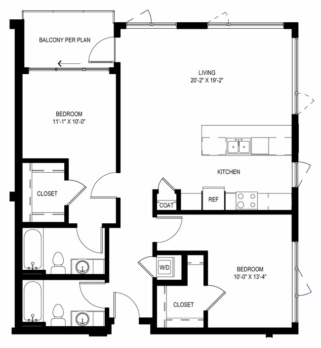 Floorplan - The Verge