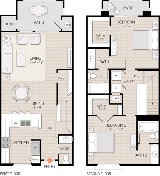 Floorplan - San Paulo Apartment Homes