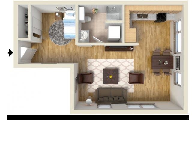 Floorplan - Central Eastside Lofts