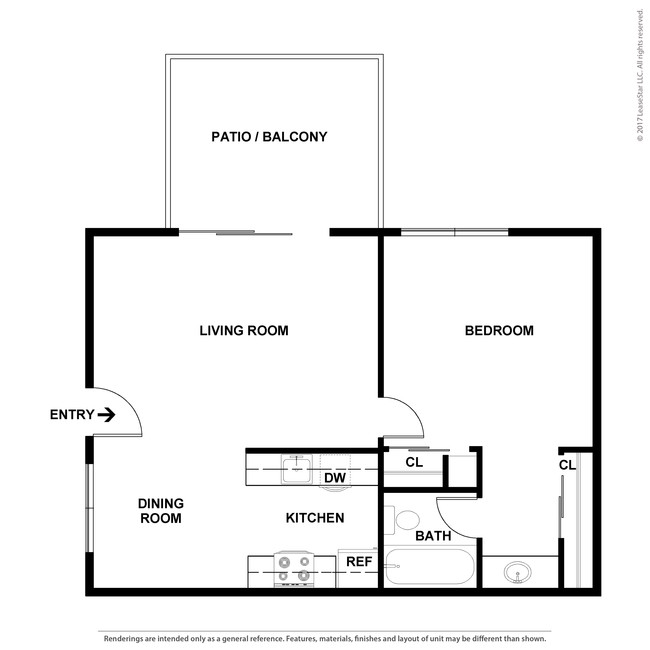 Floorplan - Kentwood Apartments