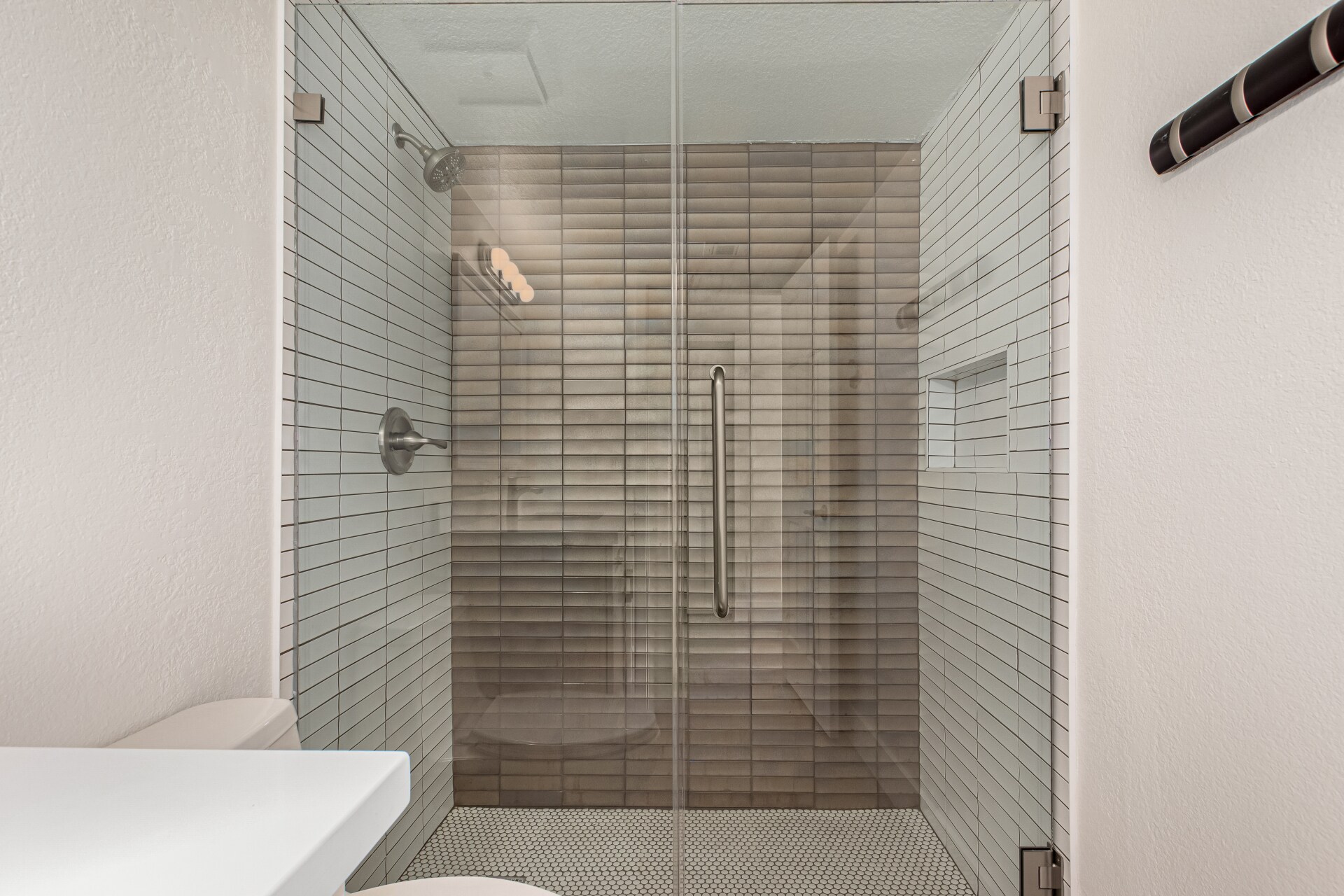 Brand new remodeled shower - 1720 E Thunderbird Rd