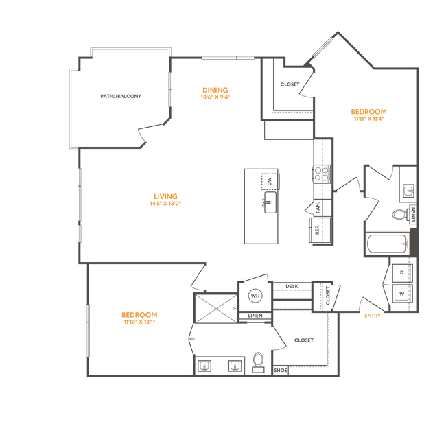 Floorplan - Citron at The Packing District