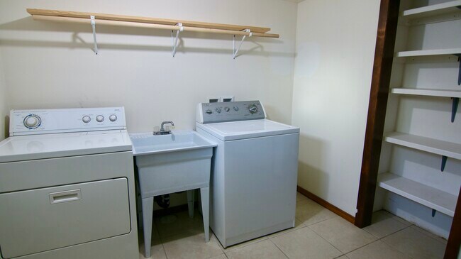 Laundry in Lower Level - 6011 N Wall St