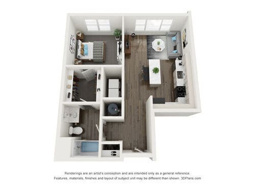 Floorplan - The Jeff On 10th