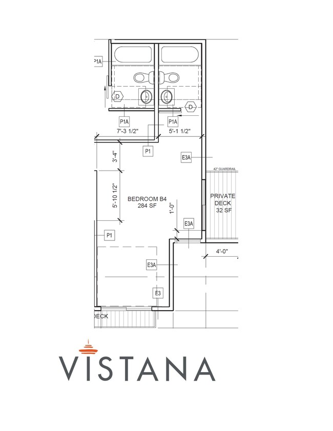 Floorplan - Vistana Apartments