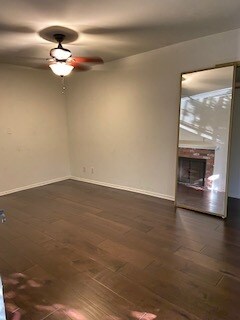 Front bedroom room w/ gas fireplace & own balcony - 10481 Riverside Dr