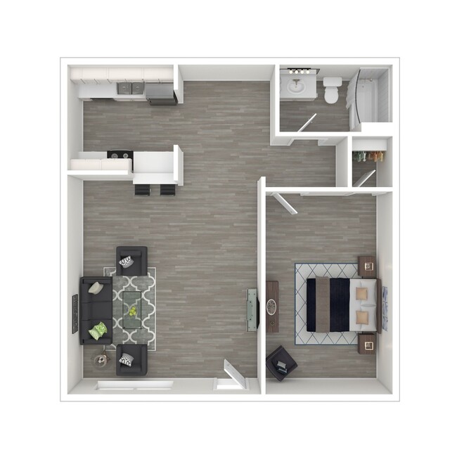 Floorplan - Mission Pointe Club Apartments