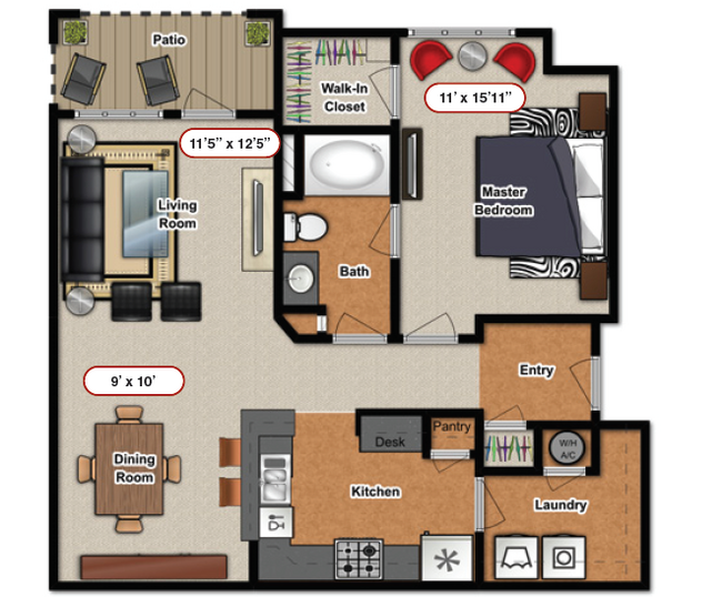 Floorplan - Northpoint Villas