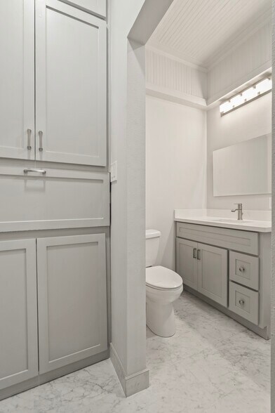 Full bath downstairs - 305 E 14th Ave