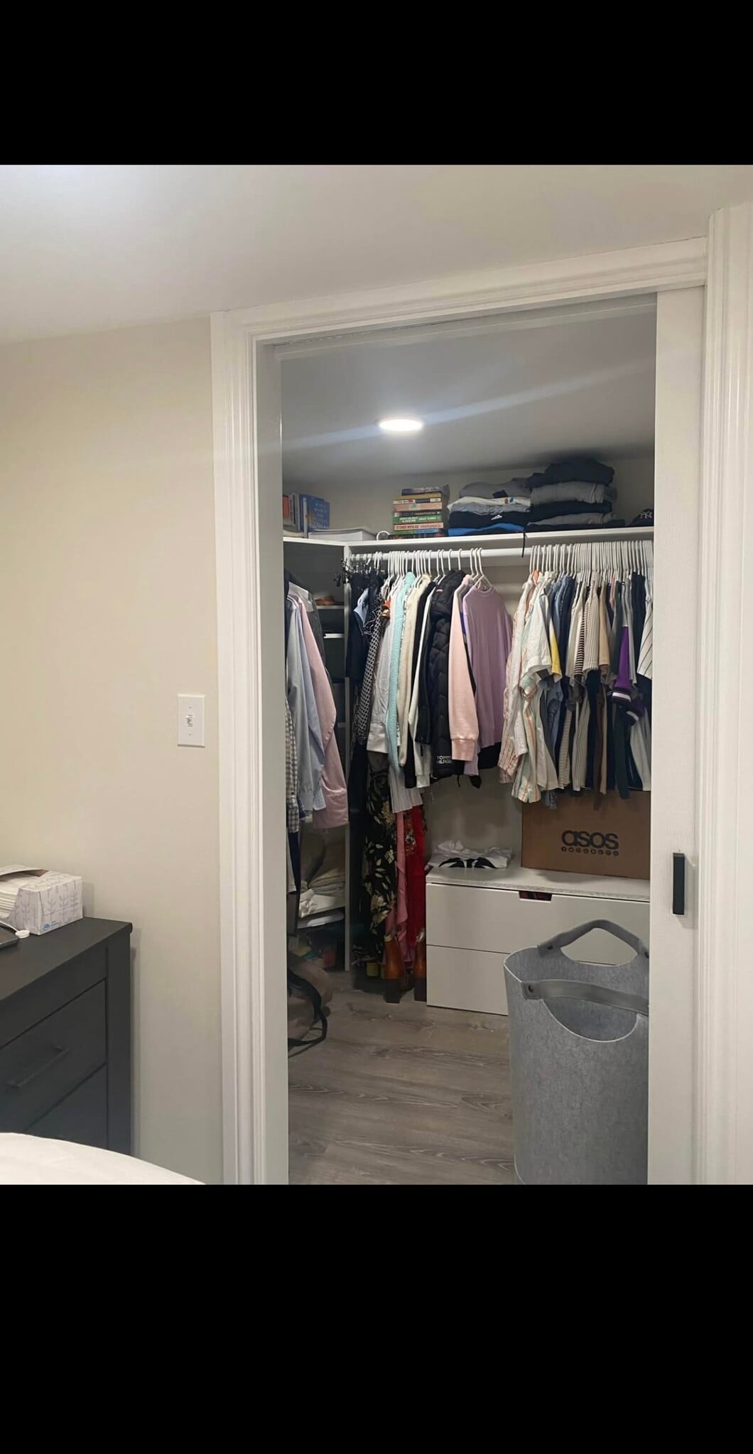 Walk-in closet - 33 Bridge St
