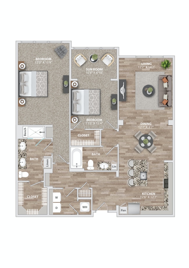 Floorplan - Connery on Providence 55+