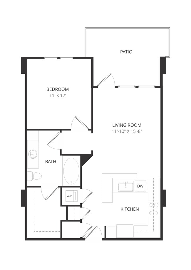 Floorplan - Lofts at Watters Creek Apartments