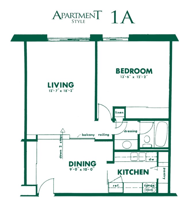 1BR/1BA - Serafino Square Luxury Apartments