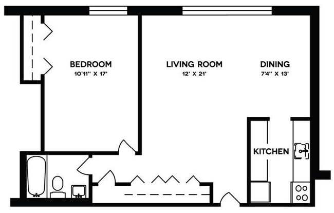 Floorplan - Shawnee Apartments