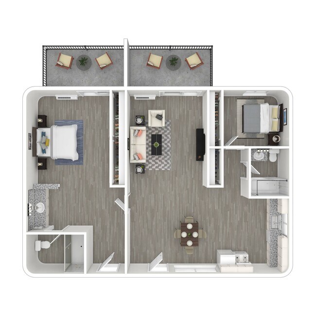 Floorplan - Glade Apartments