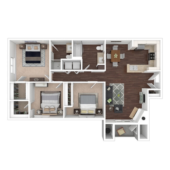 Floorplan - The Falls at Willow Creek