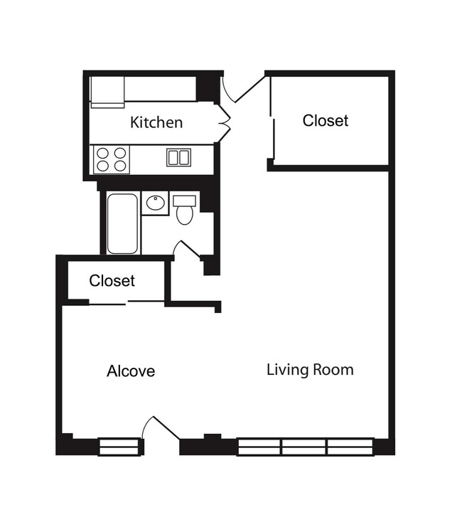 Floorplan - The Ashford NYC