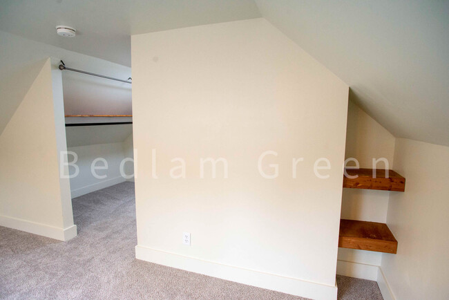 upstairs attic bedroom - 156 N Woodland Ave