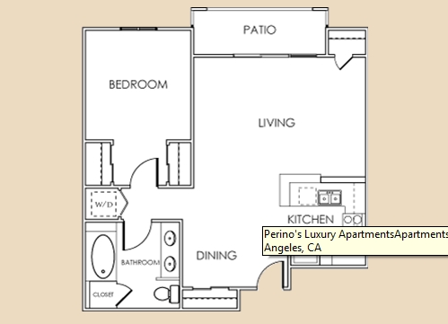 1BR/1BA - Perinos Luxury Apartments
