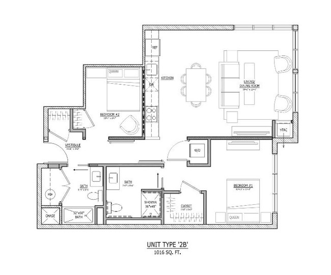 Floorplan - Flats on Fifth