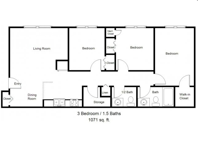 3BR/1.5BA - Lakeshore Beach