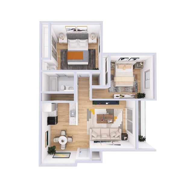 Floorplan - Breckenridge Apartments