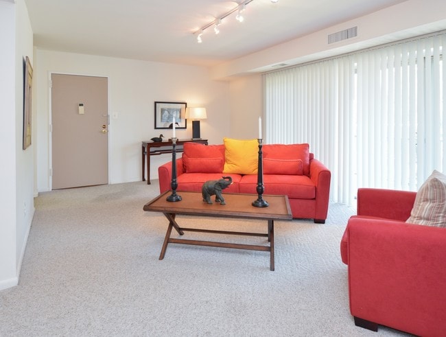 Sample Living Room - Valley Stream Apartments