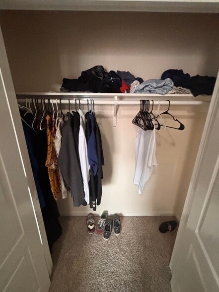 Room Closet - 521 Small Cedar Dr