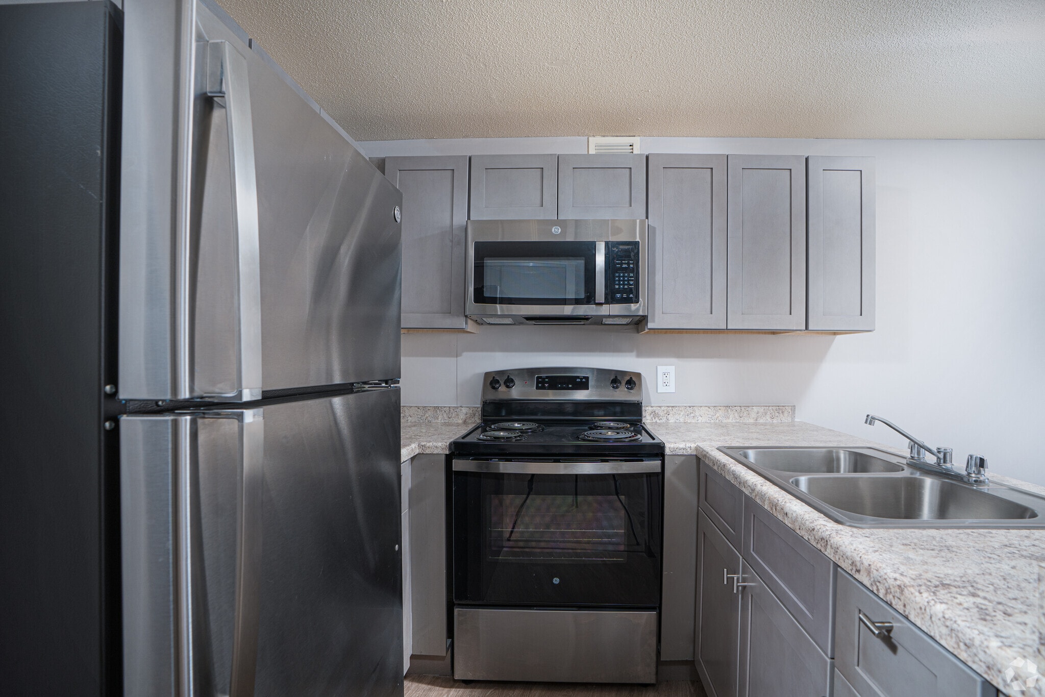 1BR, 1BA - 700SF - Kitchen - Luther Center Senior Apartments