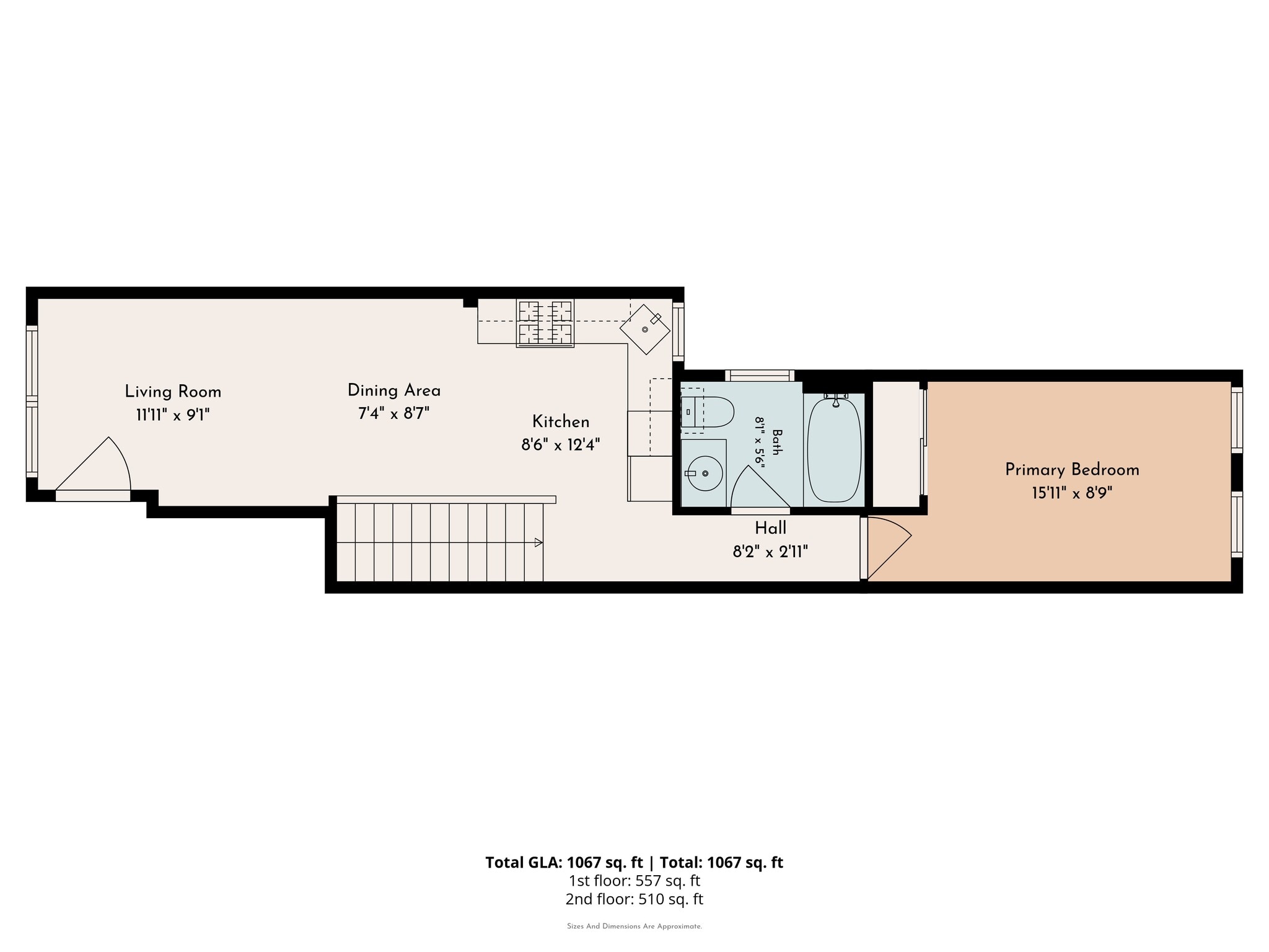 Floor Plans - 2nd Floor - 2612 Ellsworth St
