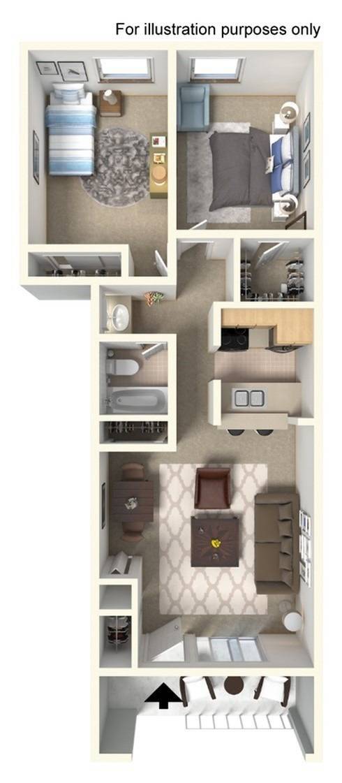 Sungate B1 Two Bedroom - Sungate