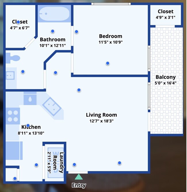 Floor plan - 2320 Gracy Farms Ln