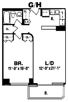 1BR/1BA - Hollingsworth