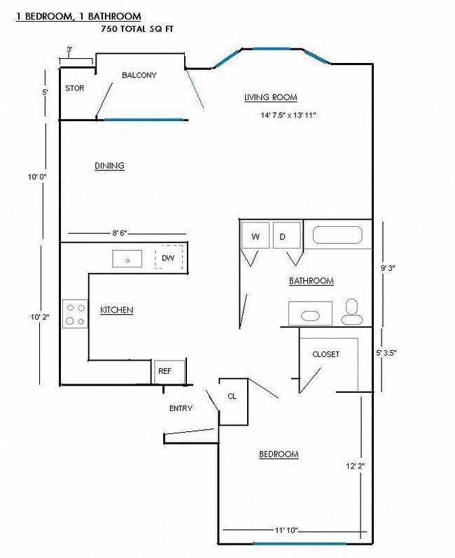 Floorplan - Belmar Commons