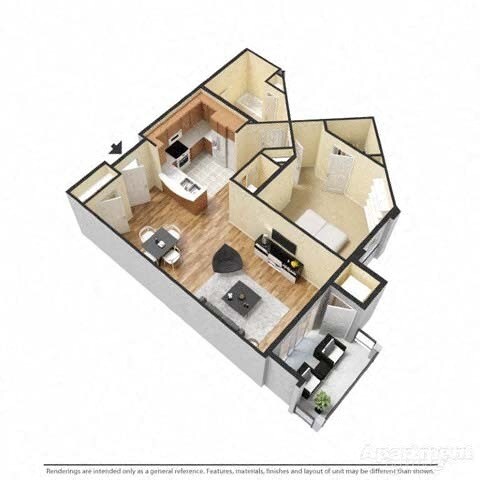 Floorplan - Glacier Valley at Reston Heights