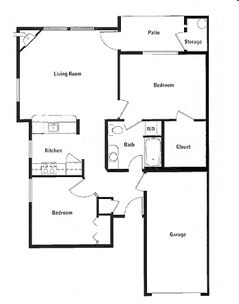 2BR/1BA - Central Parc at Bethany