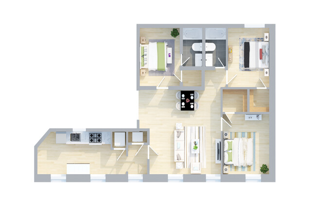 Floorplan - The Arch at Park Place