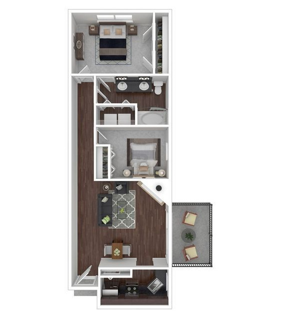 Floorplan - Century Park Apartments