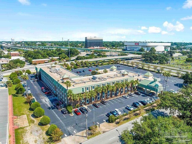 Aerial photo of building - 224 E Garden St