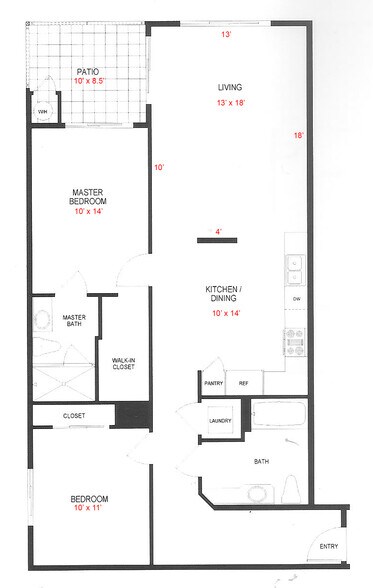 Floor plan - 2978 Ripple Pl