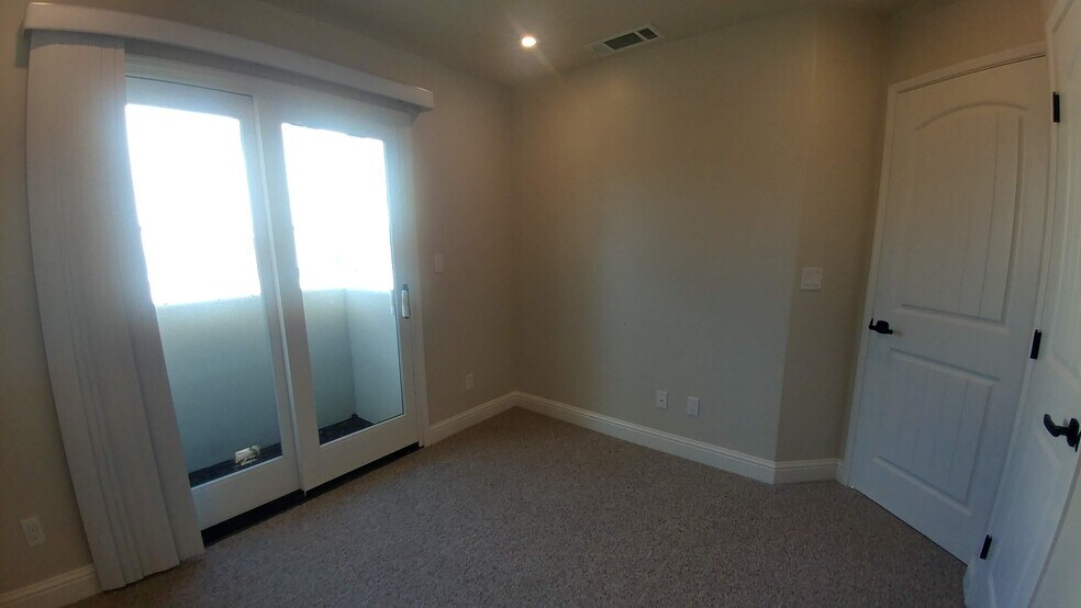 Bedroom 1 with Balcony - 126 Cowell St