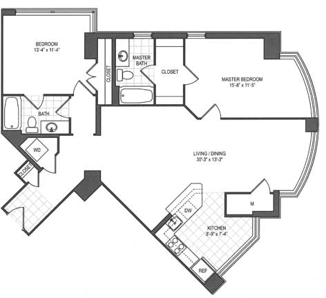 Floorplan - The Prime at Arlington Courthouse