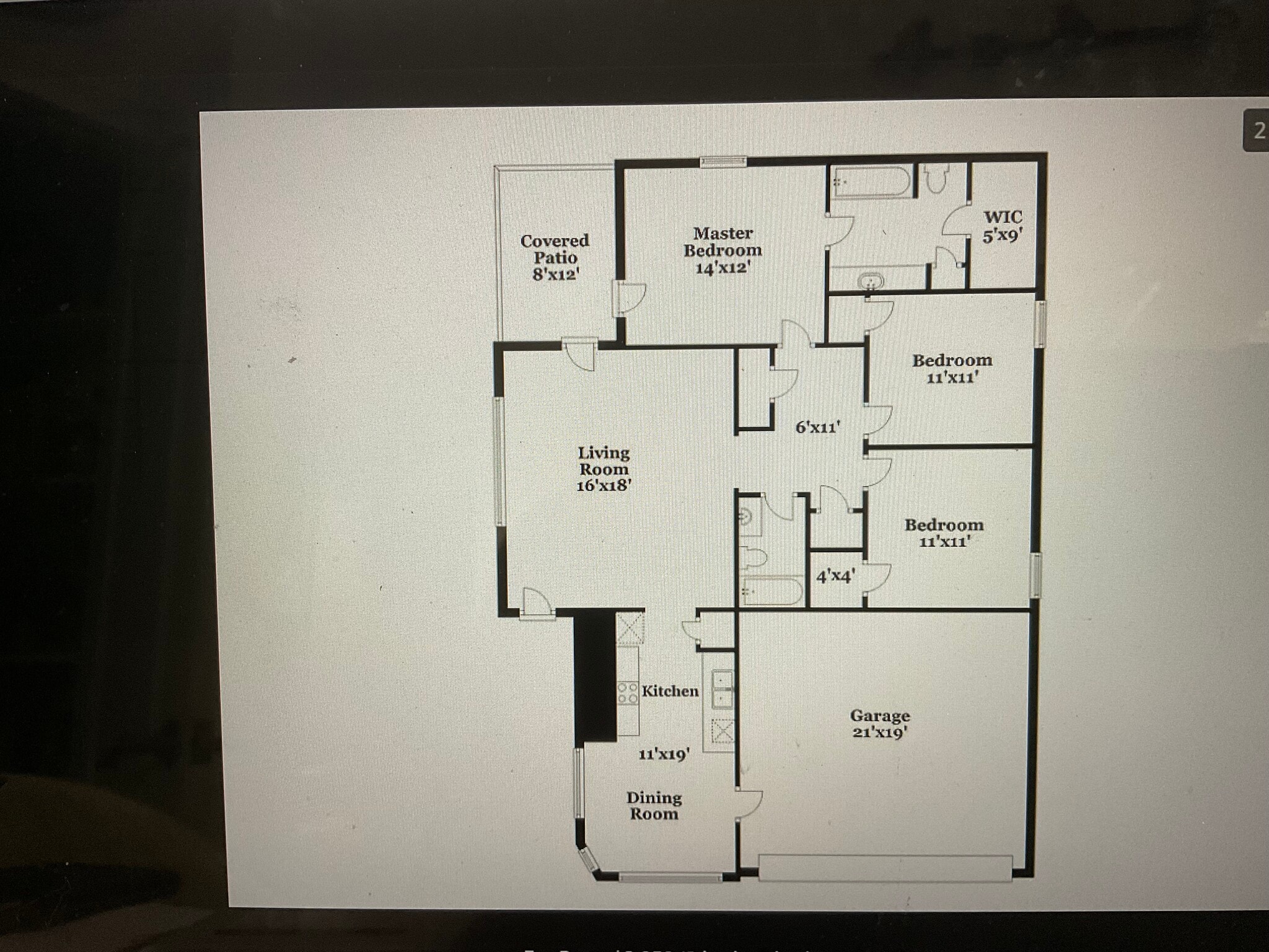 Floor plan - 10727 Standing Stone Dr