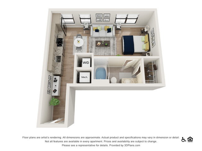 Floorplan - The Baxly Apartments